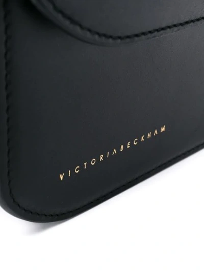 Shop Victoria Beckham Eva Clutch In Black
