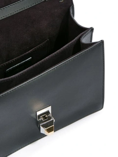 Shop Fendi Kan I Bag Bugs Small Shoulder Bag In Black