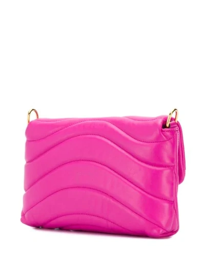 Shop Escada Heart Motif Crossbody Bag In B672 Pink