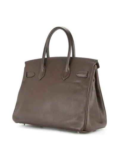 Shop Hermes Hermès Birkin 30 Bag In Brown