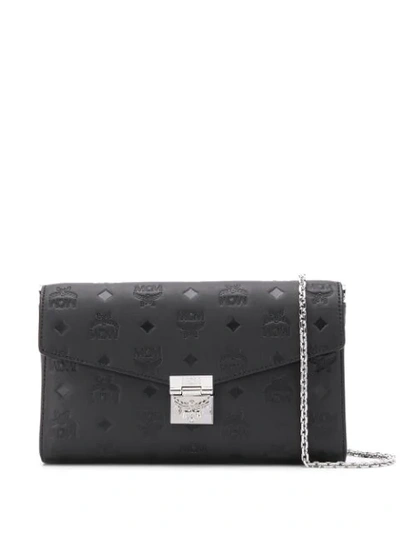 Shop Mcm Millie Crossbody Bag - Black
