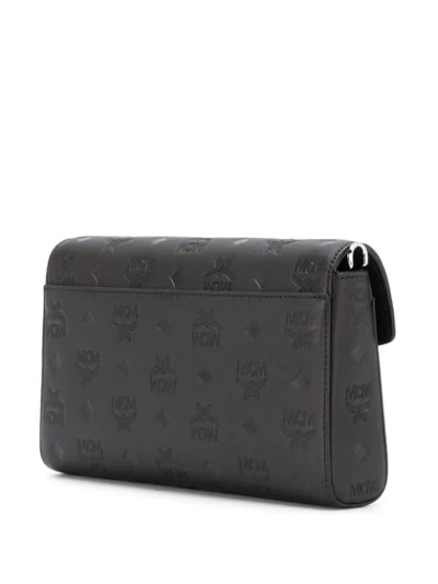 Shop Mcm Millie Crossbody Bag - Black