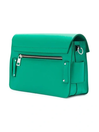 Shop Salar Embellished Satchel In Green