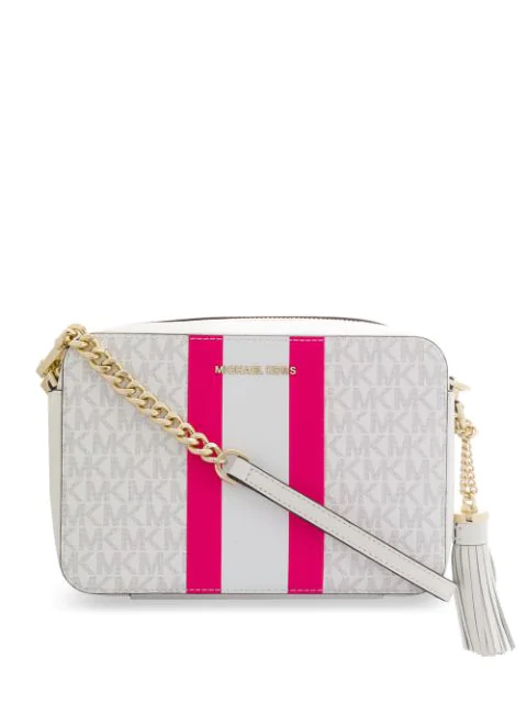 neon pink michael kors purse
