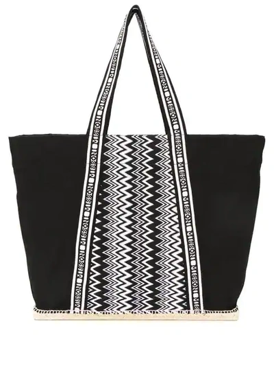 Shop Castaã±er Margherita Tote Bag In Black
