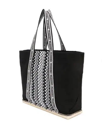Shop Castaã±er Margherita Tote Bag In Black