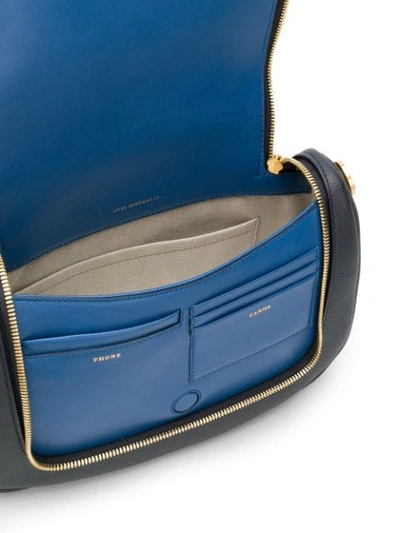Shop Anya Hindmarch Vere Soft Satchel In Blue