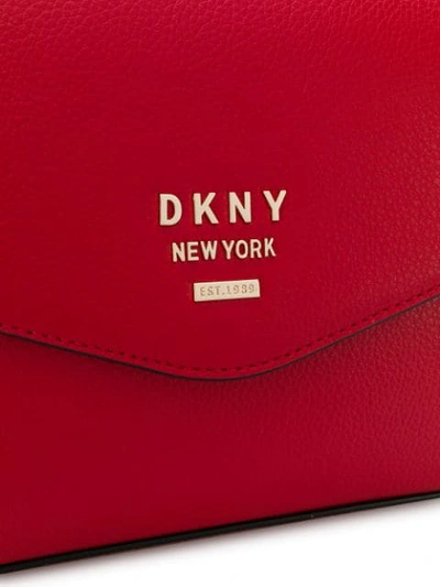Shop Dkny Cross Body Bag - Red
