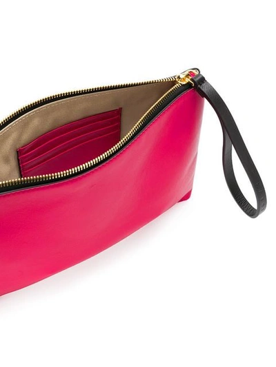 Shop Marni Slim Clutch Bag In Pink