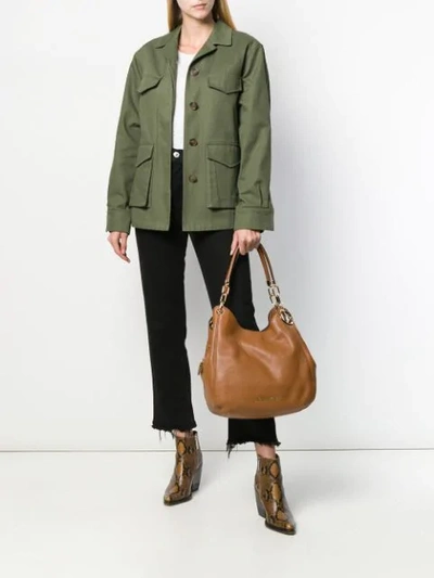 Michael Michael Kors Shoulder Bag In Brown