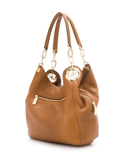 Michael Michael Kors Shoulder Bag In Brown