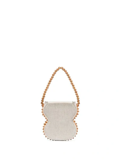 Shop By Far Frida Envelope Bag - Neutrals