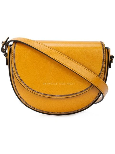 Shop Brunello Cucinelli Foldover Top Belt Bag In Yellow