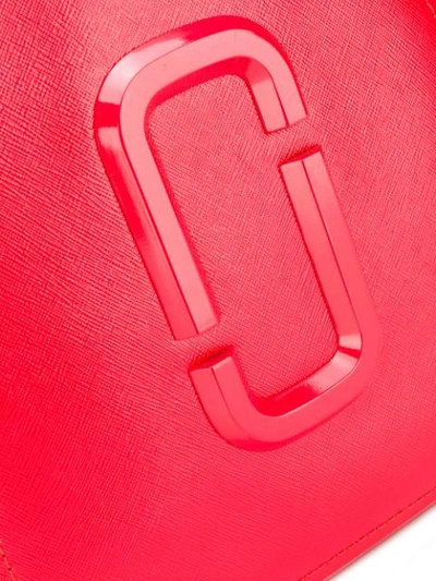 Shop Marc Jacobs Logo Plaque Backpack In Red