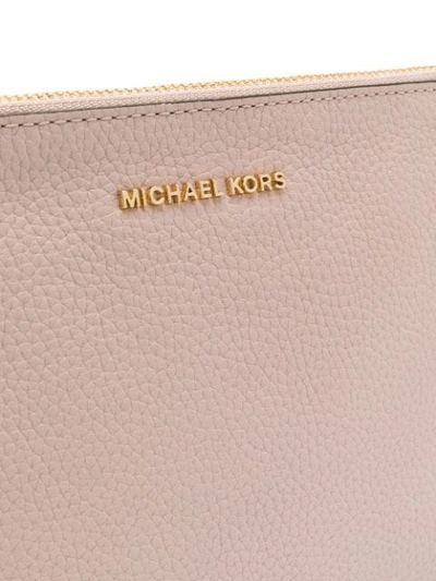 Shop Michael Michael Kors Adele Cross Body Bag In Pink