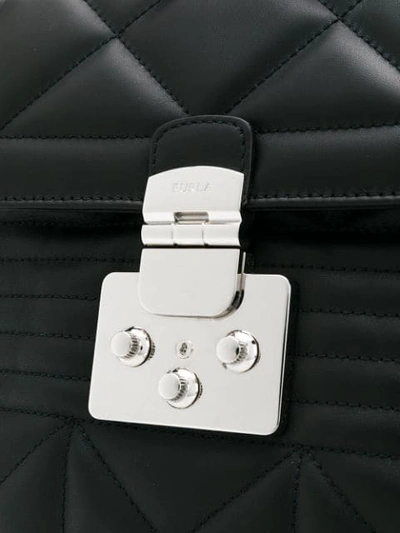 Furla Mini Functional Backpack In Black