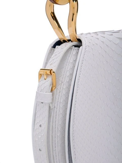 Shop Marni Small Melville Bag In White