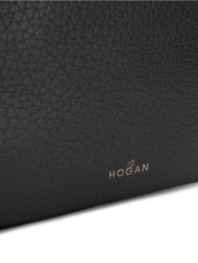 Shop Hogan Small Cross-body Bag In B999 Black