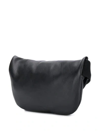 Shop Versus Logo Patch Belt Bag In Black