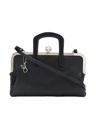 Shop Gloria Coelho Panelled Shoulder Bag In 1002