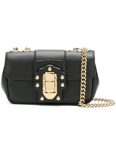 Shop Dolce & Gabbana Mini Crossbody Bag In Black