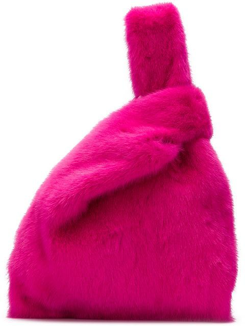 Simonetta Ravizza Furrissima Tote In Pink | ModeSens