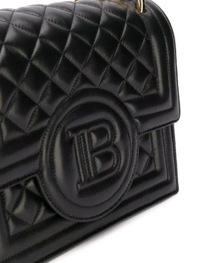 BALMAIN BALMAIN X CARA BBAG 21 CROSSBODY BAG - 黑色