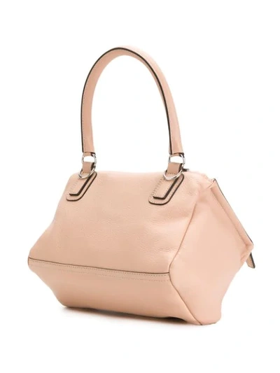 Shop Givenchy Small Pandora Tote In Pink