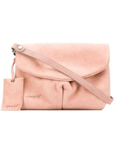 Shop Marsèll Flap Shoulder Bag In Pink