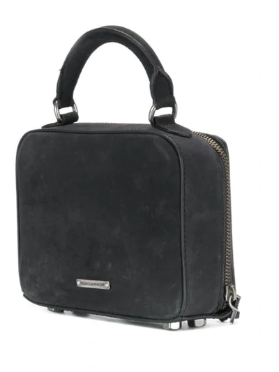 Shop Rebecca Minkoff Embellished Box Cross Body Bag In Black