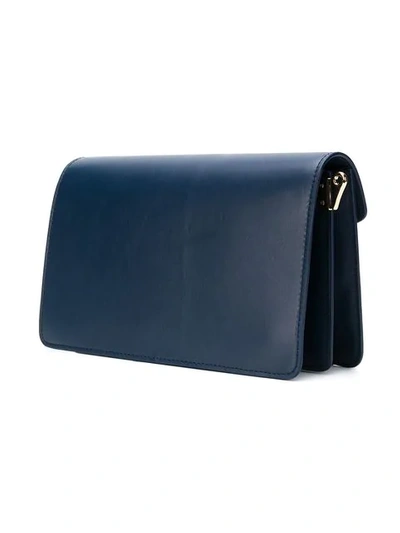 Shop Jw Anderson Logo Purse In Blue