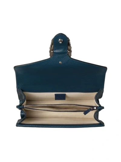 Shop Gucci Dionysus Small Shoulder Bag In Blue