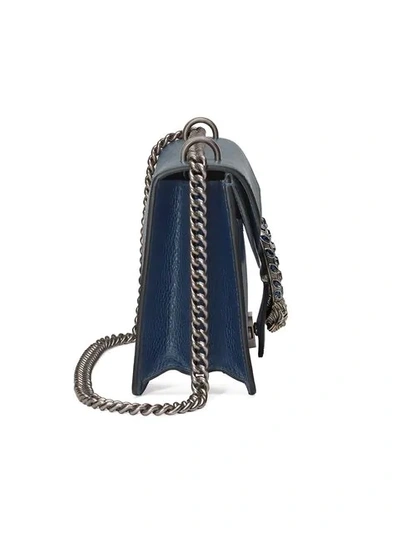 Shop Gucci Dionysus Small Shoulder Bag In Blue