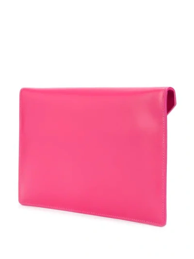 Shop Vivienne Westwood Orb Clutch In Pink