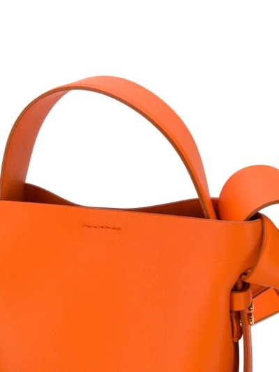 Shop Acne Studios Musubi Micro Bag In Orange