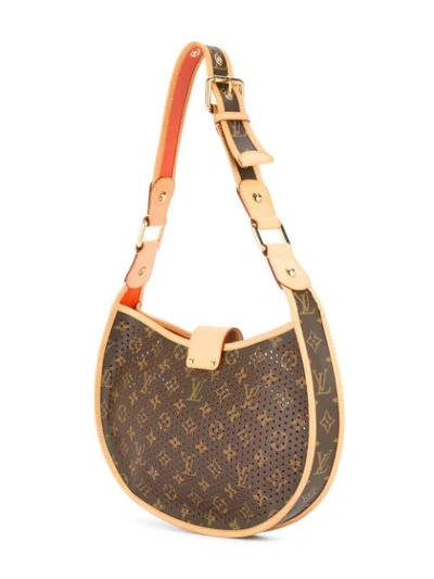 Pre-owned Louis Vuitton  Demi Lune Shoulder Bag In Brown