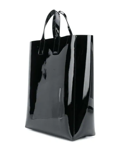 Shop Iceberg Patent Tote Bag - Black