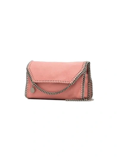 Shop Stella Mccartney Mini Poly Shoulder Bag In Pink