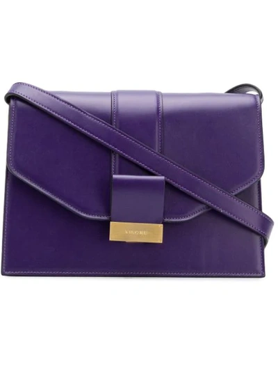 Shop Visone Carrie Small Shoulder Bag - Purple