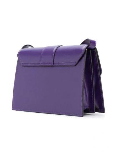 Shop Visone Carrie Small Shoulder Bag - Purple