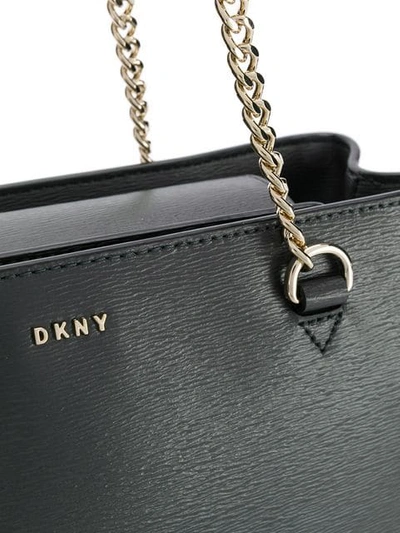 DKNY 搭裢带单肩包 - 灰色