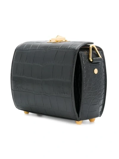 Shop Alexander Mcqueen Box Bag In Black