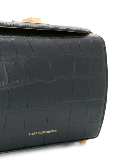 Shop Alexander Mcqueen Box Bag In Black