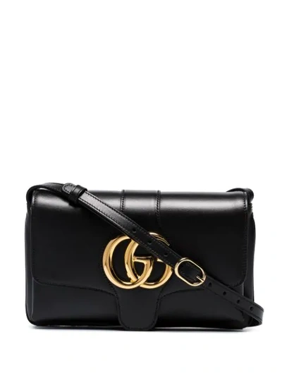 Shop Gucci Small Arli Shoulder Bag In Black