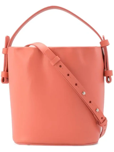 Shop Nico Giani Adenia Mini Bucket Bag In Pink
