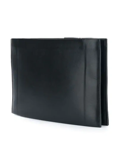 Shop Calvin Klein 205w39nyc Embossed Crossbody Bag In Black