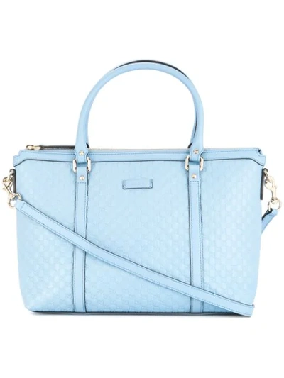 Pre-owned Gucci Gg 2way Hand Bag In Blue