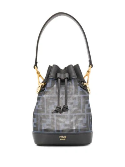 FENDI MON TRESOR BUCKET BAG - 蓝色