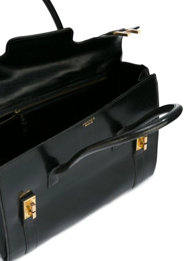 Pre-owned Hermes  Drag Bag Tote In Black