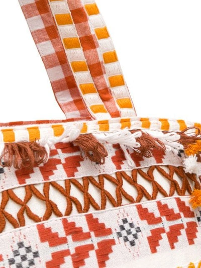 Shop Dodo Bar Or Oana Beach Bag In Orange